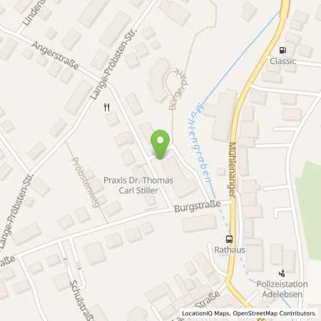 Standortübersicht der Tankstelle EAM Netz GmbH in 37139 Adelebsen