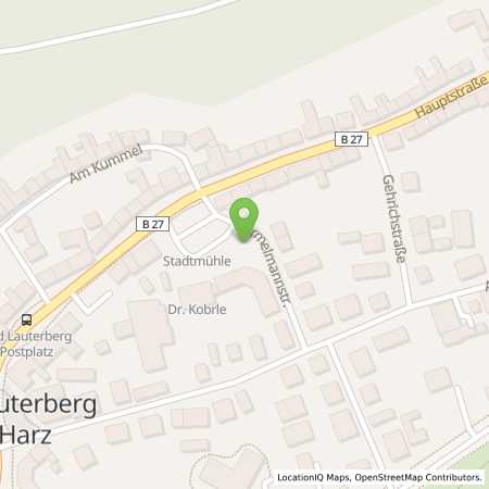 Standortübersicht der Strom (Elektro) Tankstelle: Harz Energie GmbH & Co. KG in 37431, Bad Lauterberg