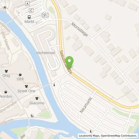 Standortübersicht der Tankstelle innogy eMobility Solutions GmbH in 48529 Nordhorn