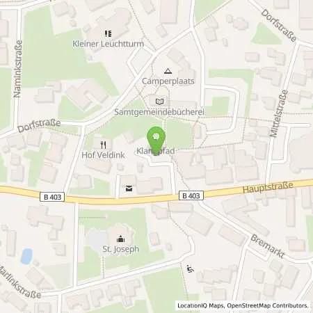 Standortübersicht der Tankstelle nvb Nordhorner Versorgungsbetriebe GmbH in 49824 Emlichheim