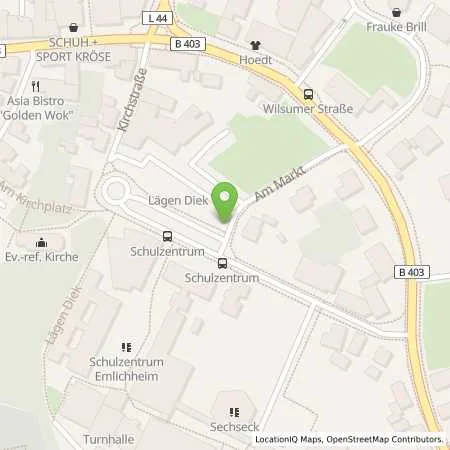 Standortübersicht der Tankstelle nvb Nordhorner Versorgungsbetriebe GmbH in 49824 Emlichheim