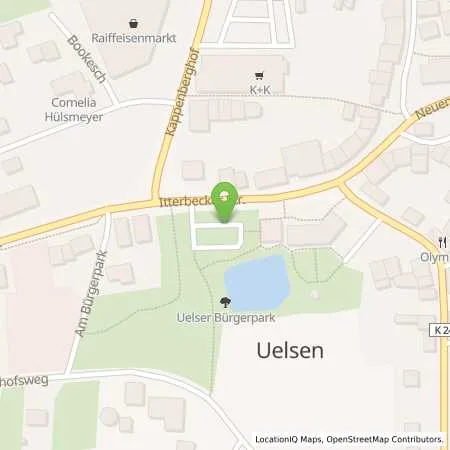 Standortübersicht der Tankstelle nvb Nordhorner Versorgungsbetriebe GmbH in 49843 Uelsen