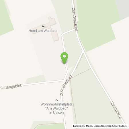 Standortübersicht der Strom (Elektro) Tankstelle: nvb Nordhorner Versorgungsbetriebe GmbH in 49843, Uelsen