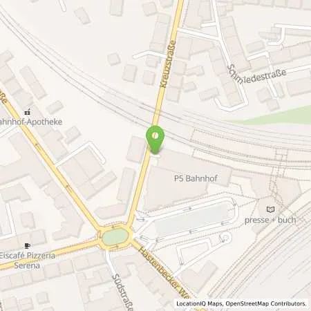 Standortübersicht der Tankstelle GWS Stadtwerke Hameln GmbH in 31785 Hameln