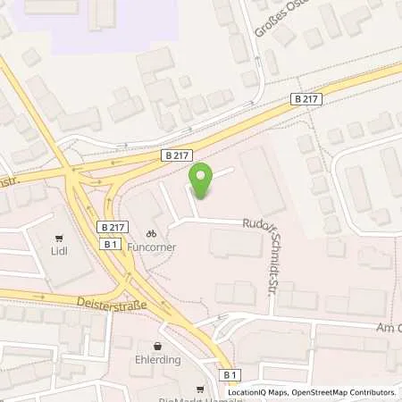 Standortübersicht der Tankstelle Comfortcharge GmbH in 31789 Hameln