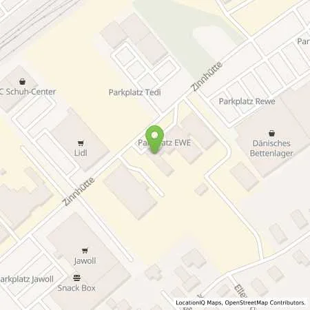 Standortübersicht der Tankstelle EWE Go GmbH in 21255 Tostedt