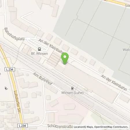 Standortübersicht der Tankstelle Stadtwerke Winsen (Luhe) GmbH in 21423 Winsen