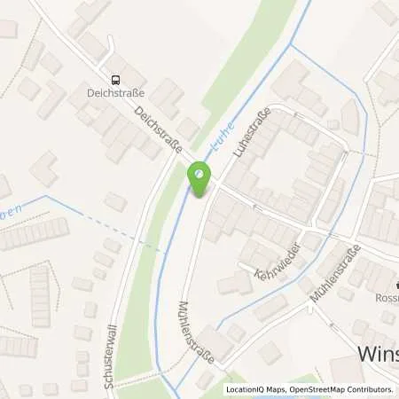 Standortübersicht der Tankstelle Stadtwerke Winsen (Luhe) GmbH in 21423 Winsen