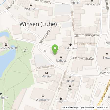 Standortübersicht der Strom (Elektro) Tankstelle: EWE Go GmbH in 21423, Winsen (Luhe)