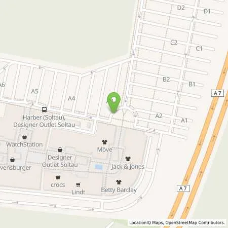 Standortübersicht der Tankstelle Stadtwerke Soltau GmbH & Co. KG in 29614 Soltau