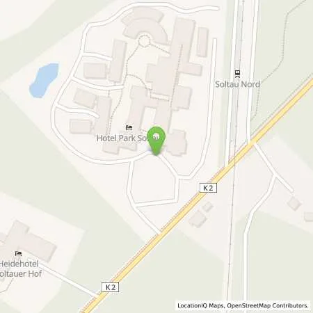 Standortübersicht der Tankstelle Hotel Park Soltau GmbH in 29614 Soltau