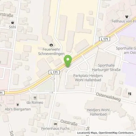 Standortübersicht der Tankstelle Stadtwerke Schneverdingen-Neuenkirchen GmbH in 29640 Schneverdingen