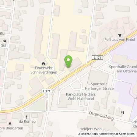 Standortübersicht der Tankstelle EWE Go GmbH in 29640 Schneverdingen