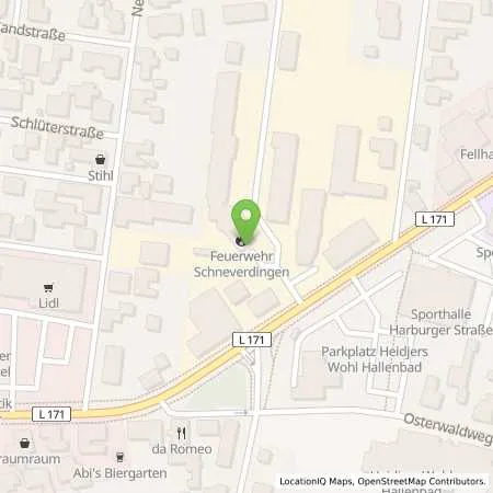 Standortübersicht der Tankstelle EWE Go GmbH in 29640 Schneverdingen