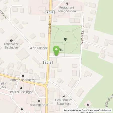 Standortübersicht der Tankstelle Gemeinde Bispingen in 29646 Bispingen