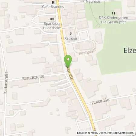 Standortübersicht der Tankstelle Stadt Elze in 31008 Elze