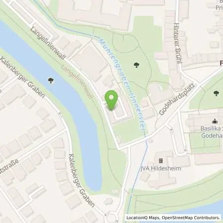 Standortübersicht der Tankstelle EVI Energieversorgung Hildesheim GmbH & Co. KG in 31137 Hildesheim