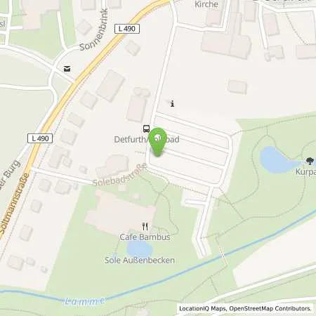 Standortübersicht der Tankstelle EVI Energieversorgung Hildesheim GmbH & Co. KG in 31162 Bad Salzdetfuth