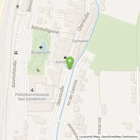 Standortübersicht der Tankstelle EVI Energieversorgung Hildesheim GmbH & Co. KG in 31162 Bad Salzdetfurth