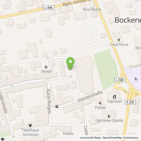 Standortübersicht der Tankstelle Charge-ON in 31167 Bockenem