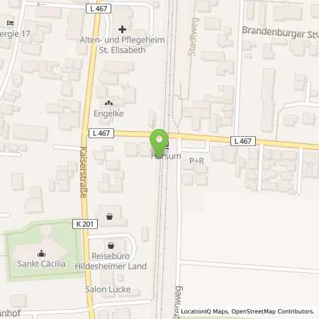 Standortübersicht der Tankstelle Charge-ON in 31177 Harsum