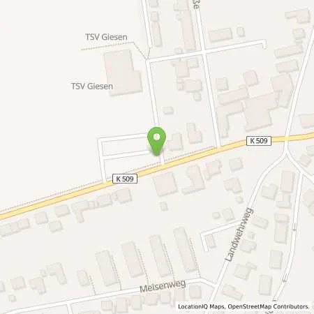 Standortübersicht der Tankstelle Charge-ON in 31180 Giesen