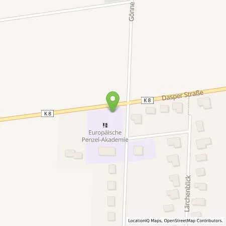 Standortübersicht der Tankstelle Westfalen Weser Netz GmbH in 37619 Heyen