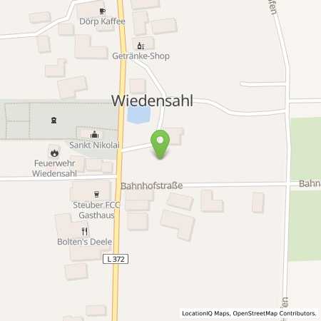 Standortübersicht der Strom (Elektro) Tankstelle: Westfalen Weser Netz GmbH in 37619, Hehlen