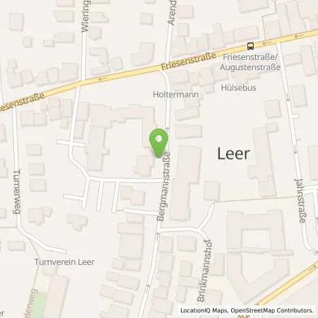 Standortübersicht der Tankstelle EWE Go GmbH in 26789 Leer