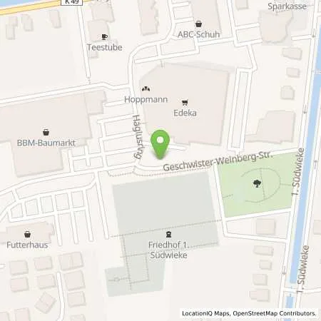 Standortübersicht der Tankstelle EWE Go GmbH in 26817 Rhauderfehn