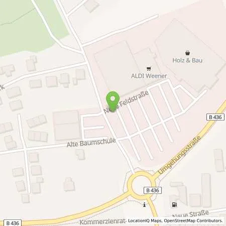 Standortübersicht der Tankstelle EWE VERTRIEB GmbH in 26826 Weener