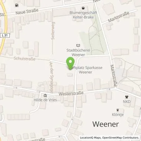 Standortübersicht der Tankstelle EWE Go GmbH in 26826 Weener
