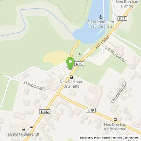 Standortübersicht der Tankstelle Energieversorgung Dahlenburg-Bleckede AG in 29490 Neu Darchau