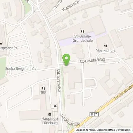 Standortübersicht der Tankstelle Charge-ON in 21335 Lüneburg