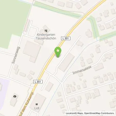 Standortübersicht der Tankstelle Lidl Dienstleistung GmbH & Co. KG in 27318 Hoya