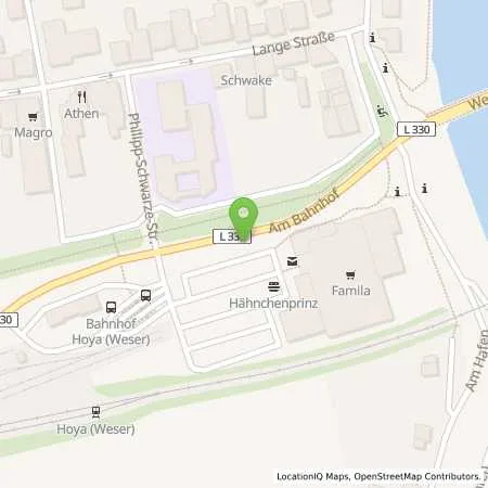 Standortübersicht der Tankstelle Charge-ON in 27318 Hoya