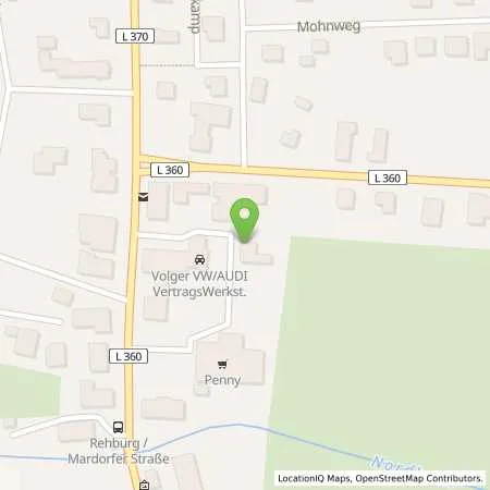 Standortübersicht der Tankstelle TEAM VOLGER GmbH & Co.KG in 31547 Rehburg-Loccum