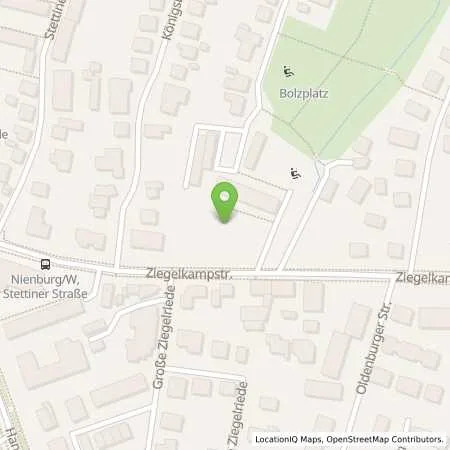 Standortübersicht der Tankstelle Mer Germany GmbH in 31582 Nienburg