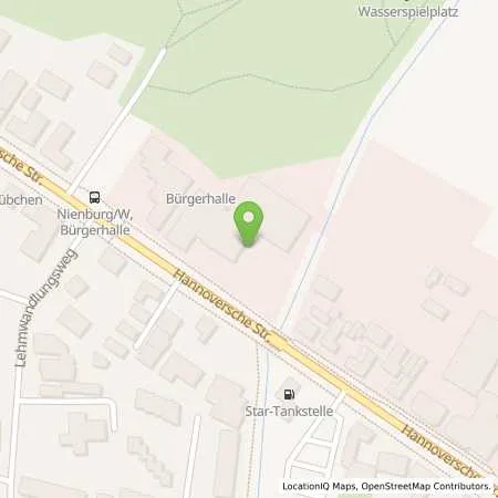 Standortübersicht der Tankstelle Mer Germany GmbH in 31582 Nienburg