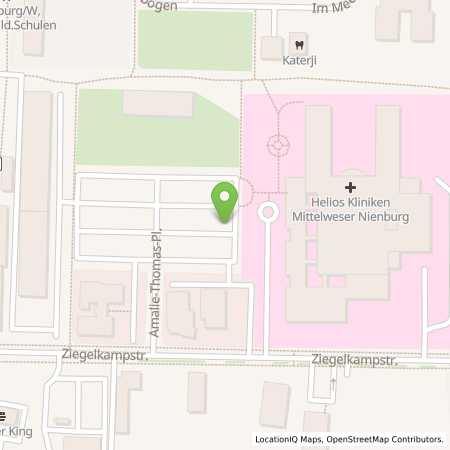 Standortübersicht der Strom (Elektro) Tankstelle: Mer Germany GmbH in 31582, Nienburg