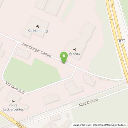 Standortübersicht der Strom (Elektro) Tankstelle: Autohaus am Damm GmbH in 31582, Nienburg
