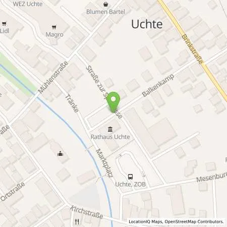 Standortübersicht der Tankstelle Charge-ON in 31600 Uchte
