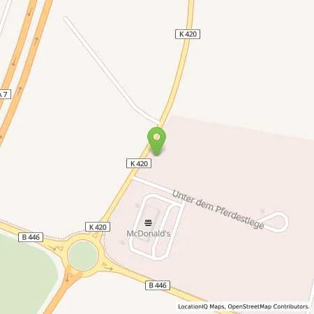 Standortübersicht der Tankstelle Mer Germany GmbH in 37176 Nörten-Hardenberg