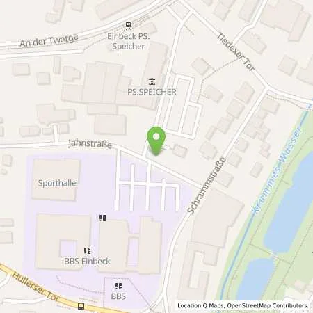 Standortübersicht der Tankstelle Stadtwerke Einbeck GmbH in 37574 Einbeck