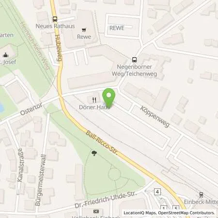 Standortübersicht der Tankstelle Stadtwerke Einbeck GmbH in 37574 Einbeck