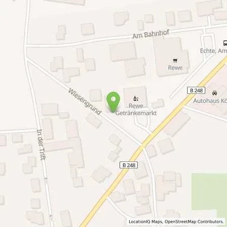 Standortübersicht der Tankstelle Harz Energie GmbH & Co. KG in 37589 Kalefeld/Echte