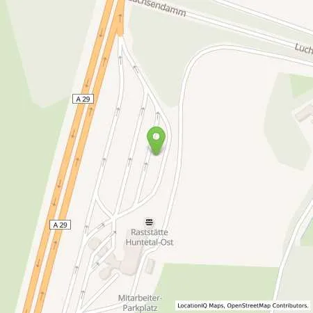 Standortübersicht der Tankstelle EnBW mobility+ AG und Co.KG in 26203 Wardenburg