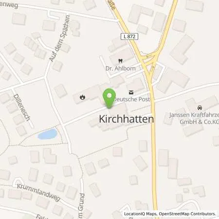 Standortübersicht der Tankstelle EWE Go GmbH in 26209 Hatten