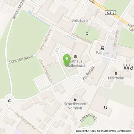 Standortübersicht der Tankstelle Osnabrücker Parkstätten-Betriebsgesellschaft mbH in 49134 Wallenhorst