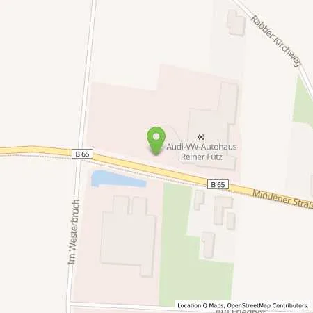 Standortübersicht der Tankstelle Autohaus Reiner Fütz GmbH & Co. KG in 49152 Bad Essen